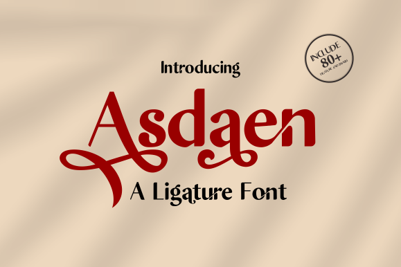 Asdaen: A Serif with Soul for Modern Branding
