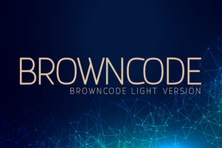 Browncode Light: The Elegant Sans Serif Font for Your Brand