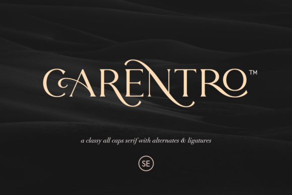 Carentro Review: An Elegant Serif Font for Brand Identity