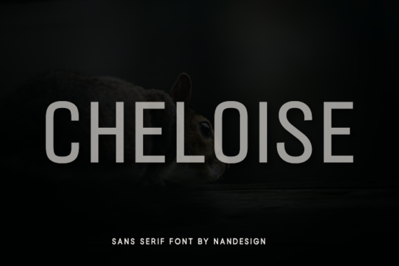 Cheloise: A Refined Sans Serif Typeface for Modern Editorial Design