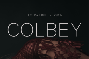 Colbey Extra Light: A Modern Typeface for Polished Brands