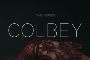 Colbey Thin: A Modern Sans Serif Typeface for Editorial Design
