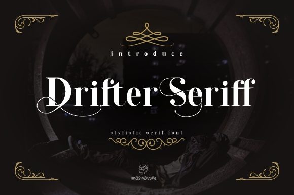 Drifter Seriff: A Refined Serif Typeface for Editorial Design