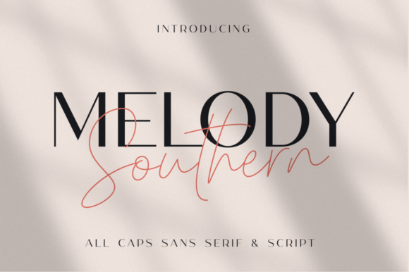 Elevate Editorial Design with the Melody Southern Duo Typeface