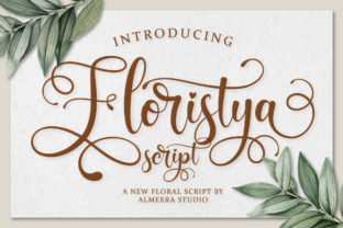 Floristya: A Font for Elegant Playfulness