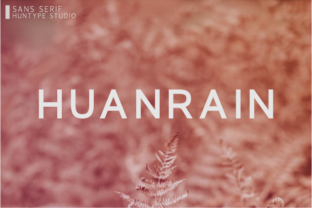 Huanrain: A Stylish Sans Serif for Web Design
