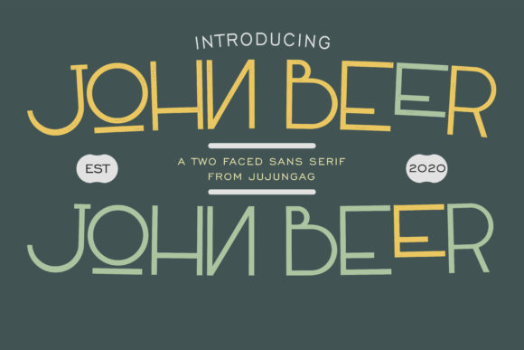 John Beer: The Minimal Sans Serif Font for Strong Branding
