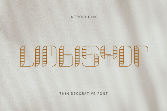 Limbisyor: The Elegant Decorative Font for Brand Identity