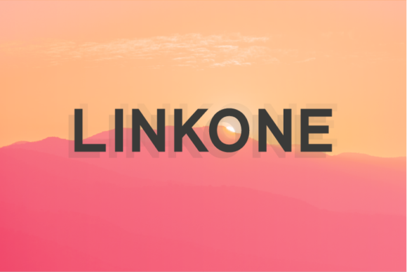 Linkone: The Minimal Sans Serif Font for Modern Branding