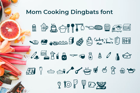 Mom Cooking Font Review