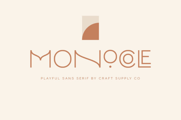 Monocole: A Elegant Sans Serif