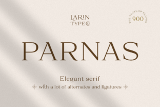 Parnas: The Serif Font That Elevates Campaign Visuals