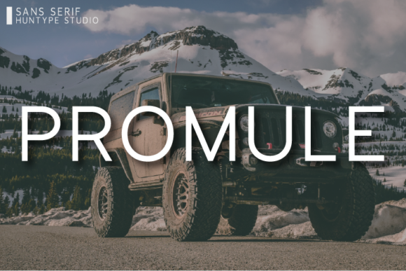 Promule Font: The Perfect Sans Serif for Handmade Brands