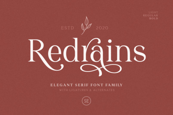 Redrains: A Serif Font for Web Design