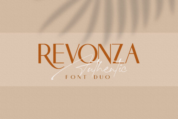 Revonza Authentic: A Modern Typeface for Web Design