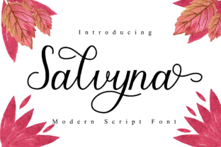 Salvyna: A Font That Speaks Volumes