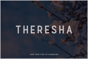 Theresha: A Modern Sans Serif Font