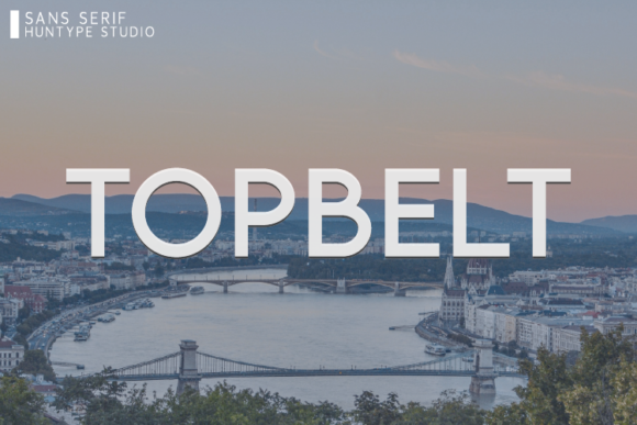 Topbelt: A Modern Sans Serif Font